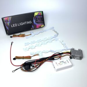 Dodge headlights RGB daytime running lights