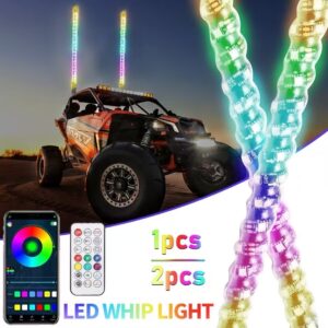 Car flagpole light RGB color light